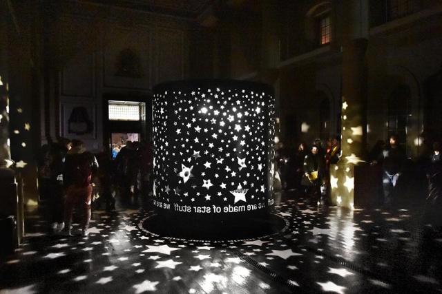 Open Newcastle Cathedral reveals festive light installation ‘The Stars Come Out At Night’