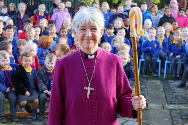 Open C of E First School sees new foyer opened by Bishop of Newcastle
