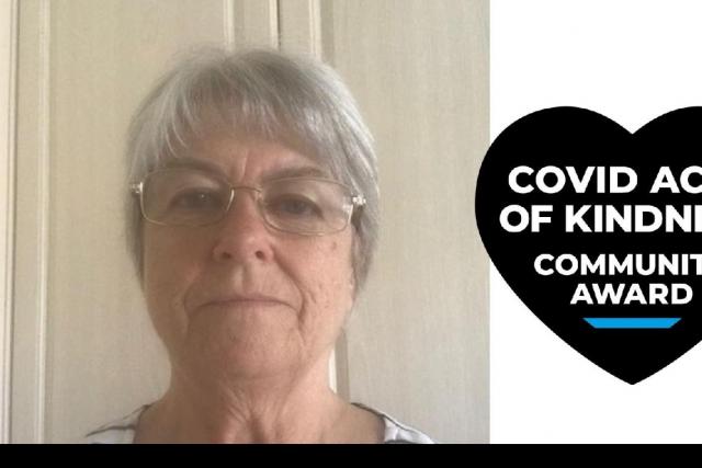Open North Tyneside church member receives 'Covid Acts of Kindness Community Award'